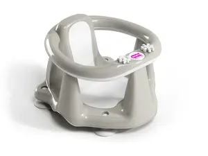 OK BABY Sedadlo do vane protišmykové Flipper Evolution s prísavkami 6–15m Grey