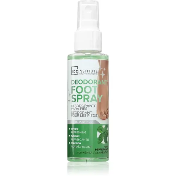 IDC Institute Peppermint Scent dezodorant na chodidlá 60 ml