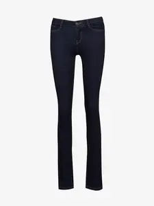 Modré dámské džínové legíny CAMAIEU