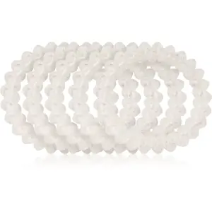 Brushworks Wonder Bobble gumičky do vlasů Clear 5 ks