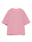 Pull&Bear Tričko  tmavohnedá / ružová