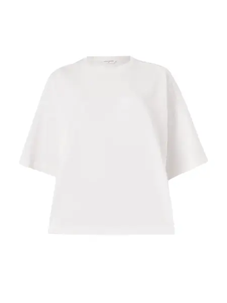 MSCH COPENHAGEN Oversize tričko 'Teagan Leana''  biela
