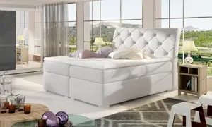 Boxspring Balvin Rozměr: 180 x 200 cm, látka: Soft 17