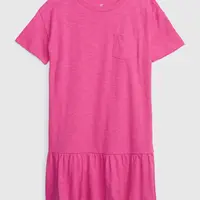 GAP Dětské šaty s kapsičkou - Holky