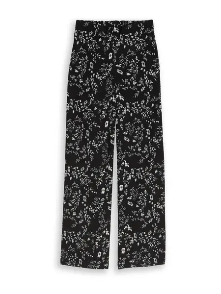TOM TAILOR DENIM Nohavice  čierna