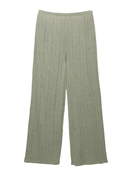 Pull&Bear Nohavice  svetlozelená