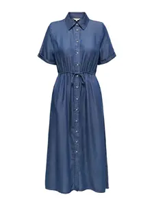 ONLY Košeľové šaty 'ONLCharis'  modrá denim