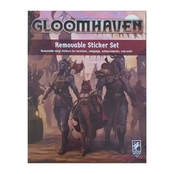 Gloomhaven 2nd Edition Removable Sticker Set - EN