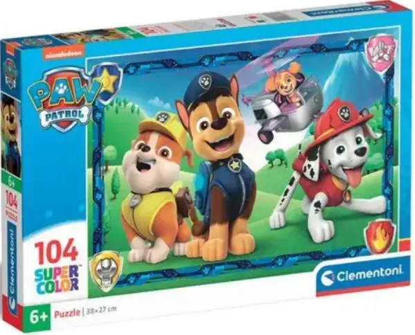 Puzzle Tlapková Patrola 104 dílků