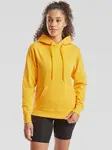 Żółta Błękitna bluza z kapturem Hooded Sweat Fruit of the Loom