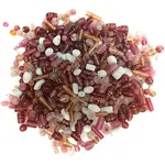 Stafil Korálky sklenenné mix 1kg fuxia-Stafil