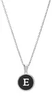 Troli Originální ocelový náhrdelník s písmenem E