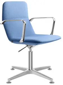 LD SEATING Konferenční křeslo FLEXI LIGHT, CHL,BR,F60-N6