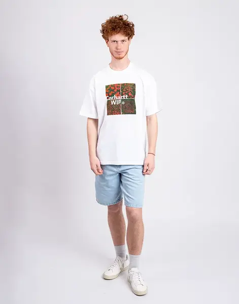 Tričko Carhartt WIP S/S Valley T-Shirt White