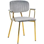 MID.YOU SADA ŽIDLÍ S PODRUČKAMI 2 kusy