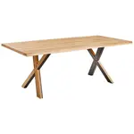 Linea Natura JÍDELNÍ STŮL, divoký dub, 200/100/76 cm