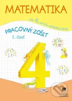 Matematika pre 4. ročník ZŠ - pracovný zošit, 1. časť - kniha z kategorie 1. stupeň