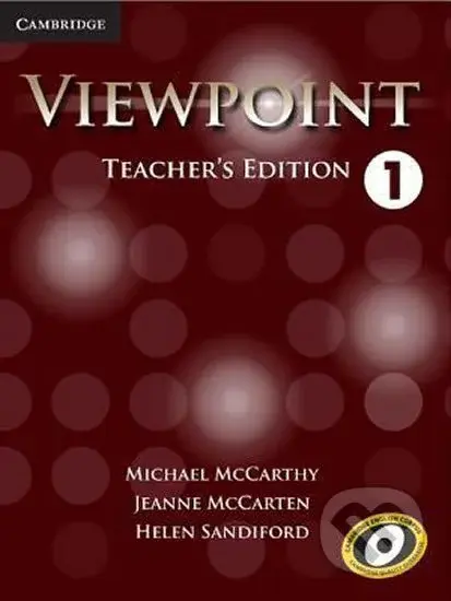 Viewpoint 1: Teacher´s Edition with CD/CD-ROM - Michael McCarthy - kniha z kategorie Jazykové učebnice a slovníky