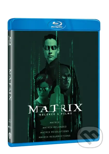 Matrix kolekce 1-4. (4 BD) - film z kategorie Akční sci-fi