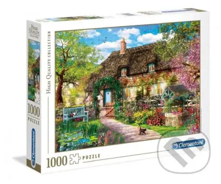 Domek s předzahrádkou - puzzle z kategorie Přírodní scenérie