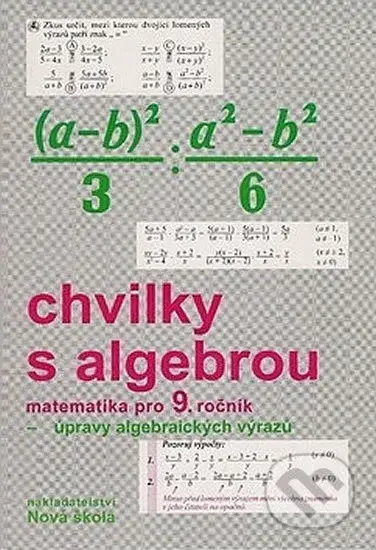 Chvilky s algebrou Pracovní sešit pro 9.ročník - Zdena Rosecká - kniha z kategorie 2. stupeň