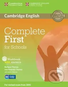 Complete First for Schools - Workbook with Answers - kniha z kategorie Jazykové učebnice a slovníky