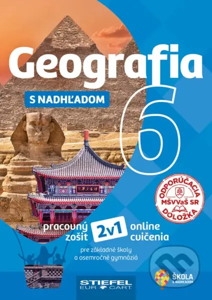 Geografia 6 s nadhľadom (Pracovný zošit z Geografie pre 6. ročník ZŠ) - kniha z kategorie 2. stupeň