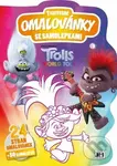 Tvarované omalovánky se samolepkami: Trollové 2