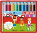 STABILO color 24 ks kovové pouzdro