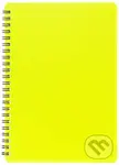 Plastic blok NEON žlutý A5,Plastic blok NEON žlutý A5