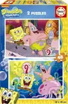 Sponge Bob - puzzle z kategorie 15 - 60 dílků