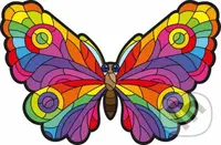 Drevené puzzle set Motýľ - puzzle z kategorie Maxi dílky