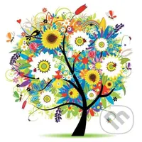 Diamantový obrázek 7D - Kvetoucí strom 30 x 30 cm