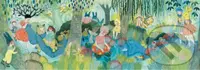 Galéria: Párty pri rieke - puzzle z kategorie Umělecké