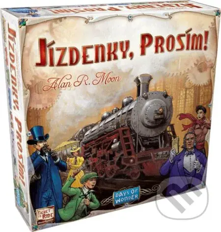Jízdenky, prosím! USA (Ticket to Ride) - Alan R. Moon