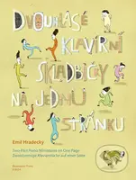 Dvouhlasé klavírní skladbičky na jednu stránku (16 snadných skladbiček pro začátečníky) - kniha z kategorie Noty
