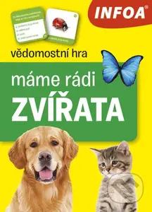 Máme rádi zvířata (vědomostní hra) - hra z kategorie Vzdělávací hry