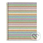 Miquelrius poznámkový blok Zigzag Mallorca A4 (linkovaný 120 listů)