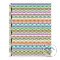 Miquelrius poznámkový blok Zigzag Mallorca A4 (linkovaný 120 listů)