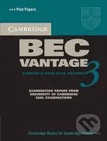 Cambridge BEC Vantage 3 Student´s Book with Answers - kniha z kategorie Jazykové učebnice a slovníky