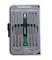 Sada šroubováků na jemnou mechaniku (PH, PL, TORX, IMBUS),12 variant - JONNESWAY D35PC27S