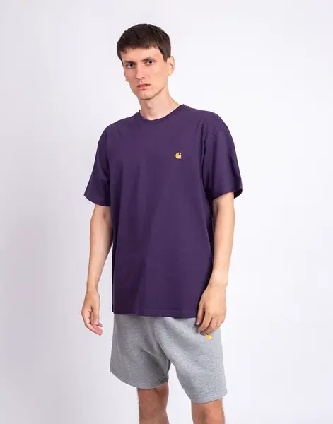 Tričko Carhartt WIP S/S Chase T-Shirt Lokers/Gold