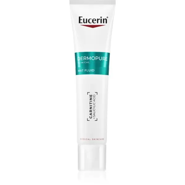Eucerin DermoPure Clinical Mat Fluid matující fluid proti nedokonalostem aknózní pleti 40 ml