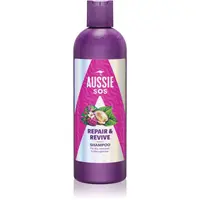 Aussie SOS Repair & Revive vyživující šampon pro namáhané vlasy a vlasovou pokožku 500 ml