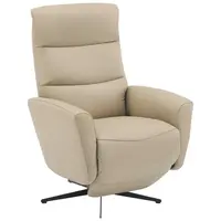 Livetastic RELAXAČNÍ KŘESLO, textil, kůže, šedohnědá