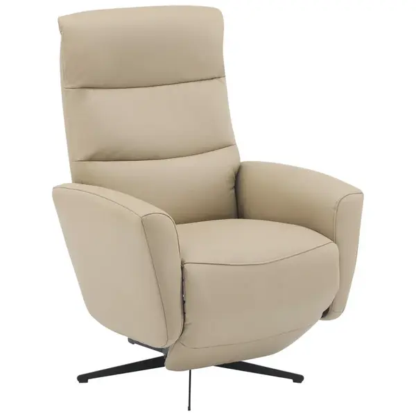 Livetastic RELAXAČNÍ KŘESLO, textil, kůže, šedohnědá