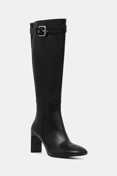 Kožené kozačky Patrizia Pepe