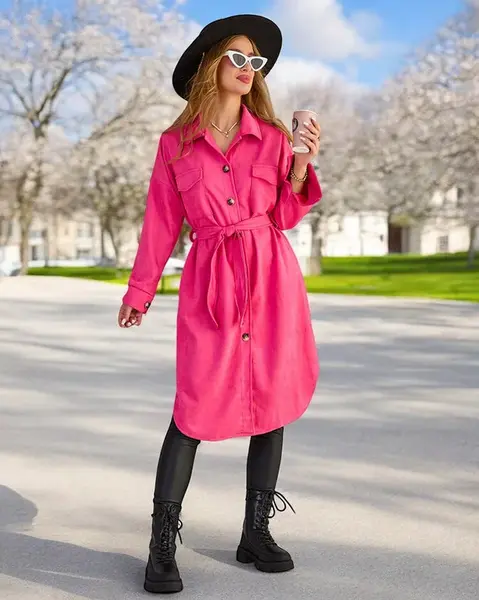 Resti Women's Shirt Type Coat