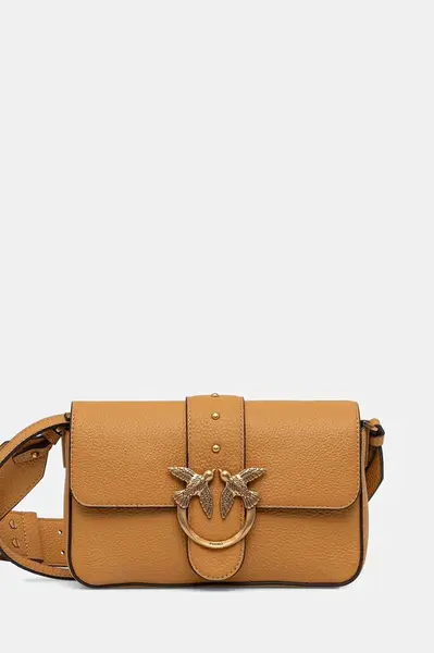 Kožená kabelka Pinko