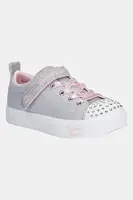 Dětské tenisky Skechers HEART STEPS - SHIMMER SWEETIE šedá barva, 314620L